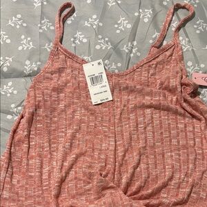 Crave fame Women's coral Cami Top